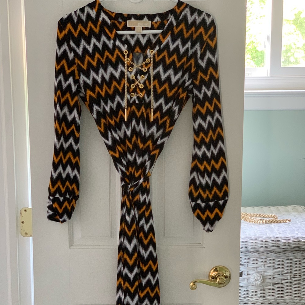 Michael Kors zig zag dress
